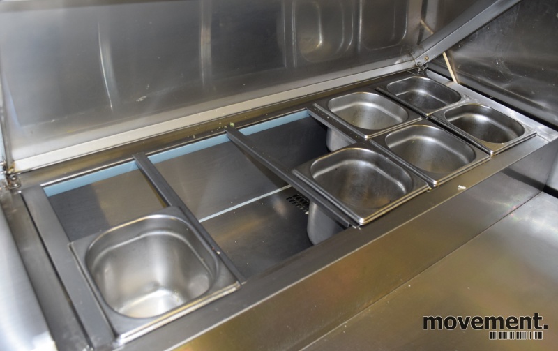 Solgt!Tefcold kjølebenk med arbeidsbenk i - 6 / 7