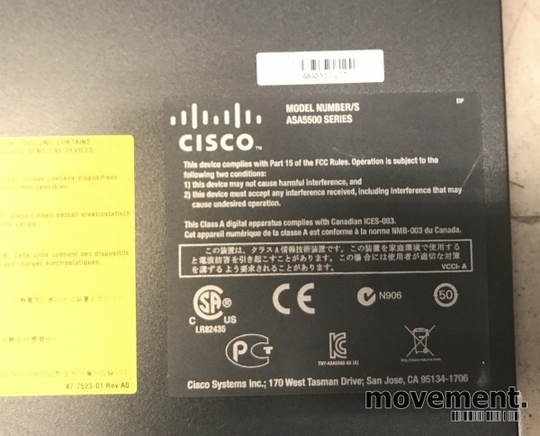 Solgt!Cisco ASA5510 V07 - Adaptive - 4 / 9