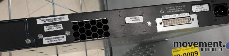 Solgt!Cisco Catalyst 2960-S Series POE+, - 5 / 7