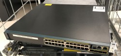Cisco Catalyst 2960-S Series POE+, 24port Gigabit WS-C2960S-24PS-L, pent brukt