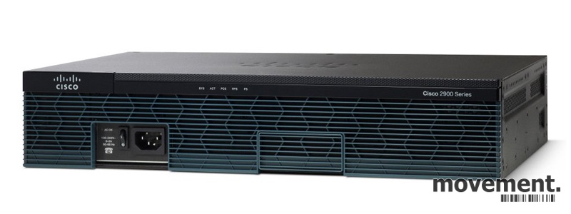 Solgt!Cisco 2911 Integrated Router, Cisco - 1 / 4