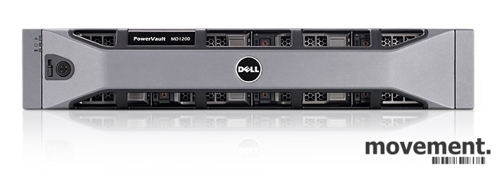 Solgt!Dell SAN - PowerVault MD1200 med 12 - 1 / 9