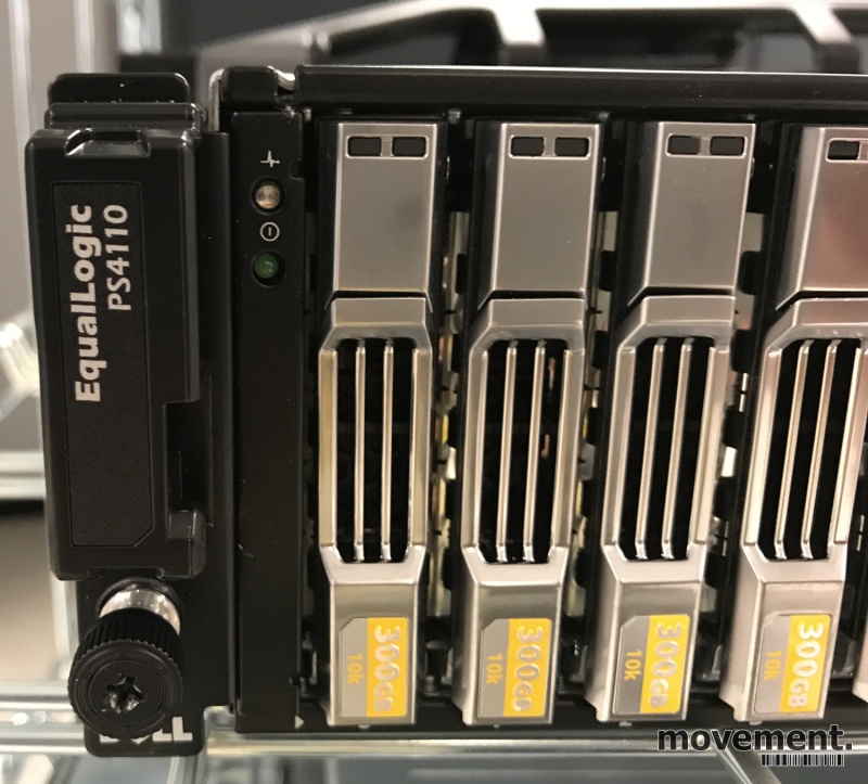 Solgt!Dell SAN - Equallogic PS4110X m/ 24 - 3 / 14