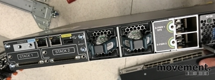 Solgt!Cisco Catalyst WS-C3750X-24T-S, - 5 / 6
