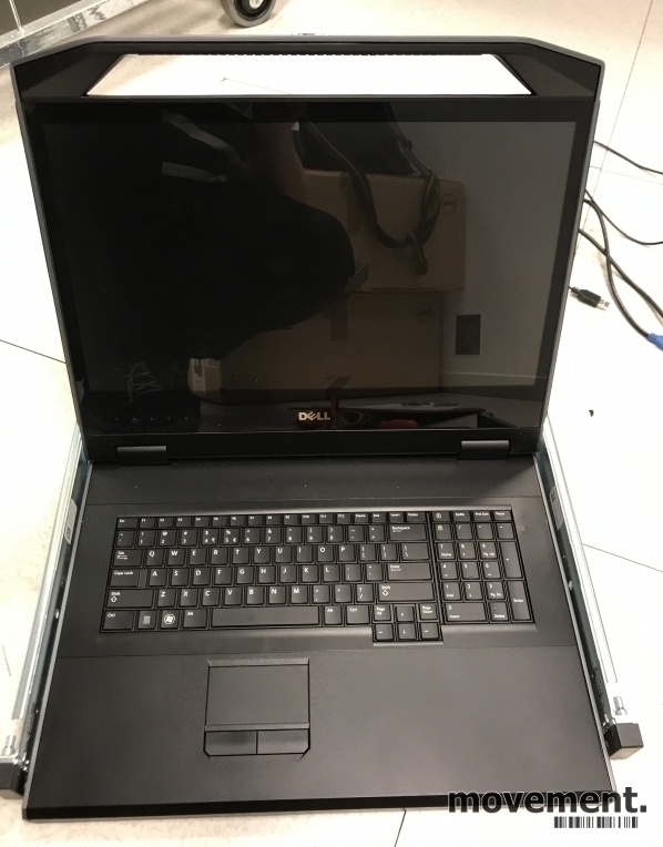 Solgt!Dell KVM 1082DS, 1units Uttrekkbar - 2 / 4