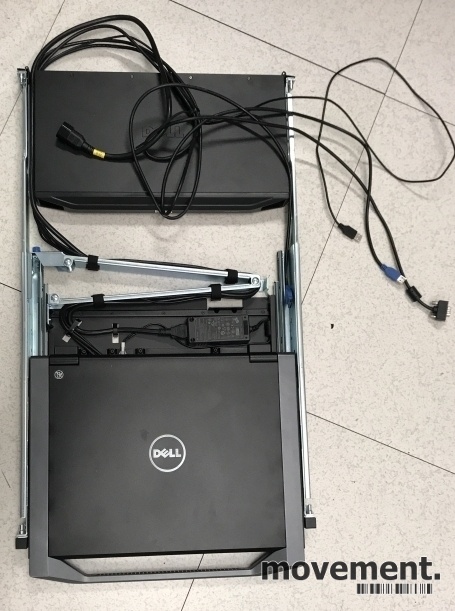 Solgt!Dell KVM 1082DS, 1units Uttrekkbar - 1 / 4