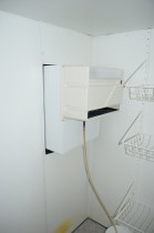Kjølerom for storkjøkken/restaurant, Norcool, 240x180cm, ca 4kvm, komplett med mini-aggregat, brukt