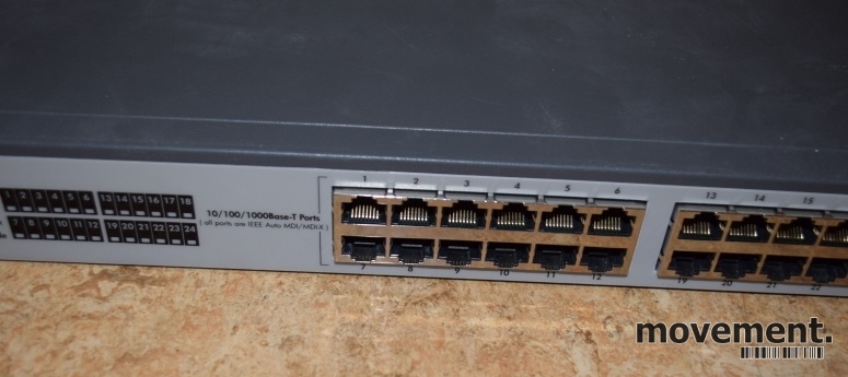 Solgt!HP Procurve 2700 series 24port - 4 / 4