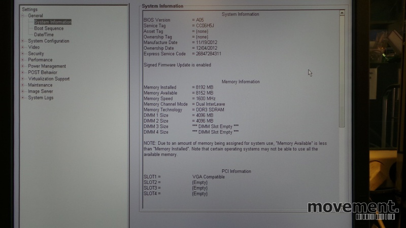 Solgt!Stasjonær PC: Dell Optiplex 9010 - 2 / 5