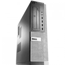 Stasjonær PC: Dell OptiPlex 990 Ultraslim, Core i5-2500 3,3GHz Quad / 8GB / 250GB / Radeon HD6350, Pent brukt