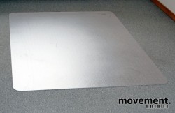 Stolunderlag / gulvbeskytter i gjennomsiktig akryl for harde gulv 120x100 cm, Ikea Kolon, pent brukt