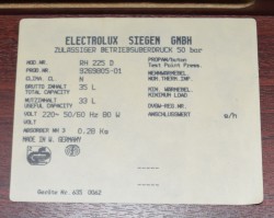 Minikjøleskap / Retro minibar fra Electrolux, 42cm bredde, 77,5cm høyde, pent brukt