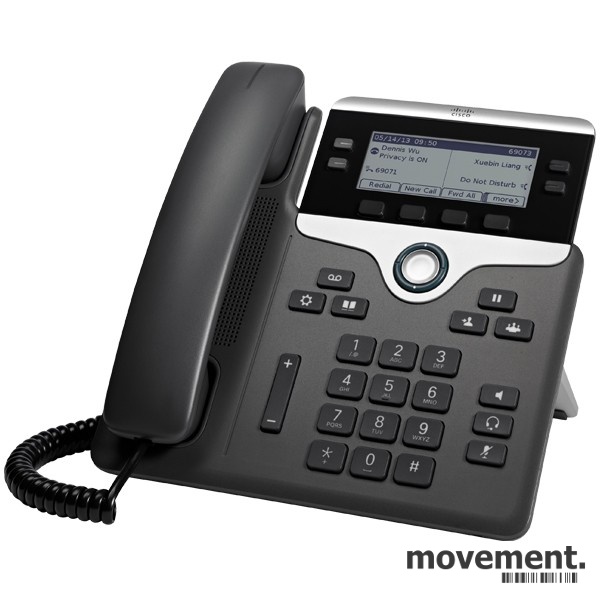 Solgt!Cisco CP-7841-K9 V04 IP-telefon, - 1 / 3