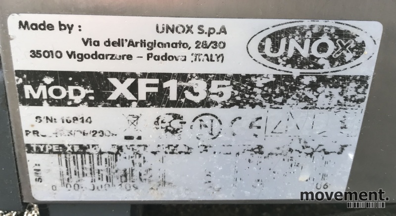 Solgt!Unox stekeovn for storkjøkken / - 6 / 6
