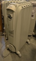 DeLonghi Dragon 3 oljefylt ovn 1500W, pent brukt