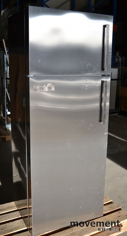 Solgt!Kjøleskap i stål, 69cm bredde, - 2 / 5