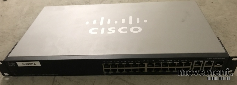 Solgt!Cisco SG300-28P 28port L3 Managed - 2 / 5