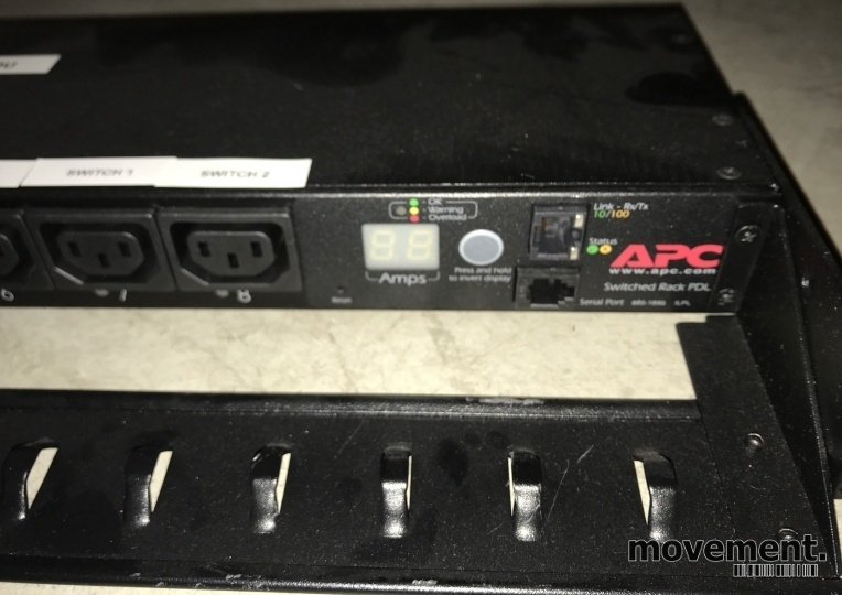 Solgt!APC AP7920 Switched Rack PDU - - 3 / 4