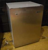 Gram fryseskap for plassering under benk, front i rustfritt stål, bredde 60cm, høyde 83cm, pent brukt