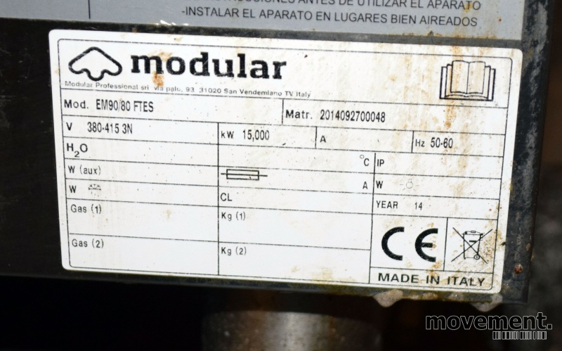 Solgt!Modular EM/90/80FTES, 15kW - 5 / 5