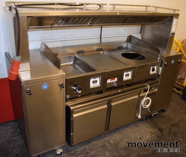 Solgt!Komplett wok-linje, med wok, - 1 / 15