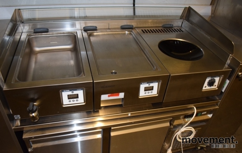 Solgt!Komplett wok-linje, med wok, - 3 / 15