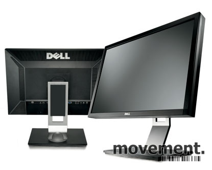 Solgt!Dell 24toms flatskjerm til PC, - 1 / 2