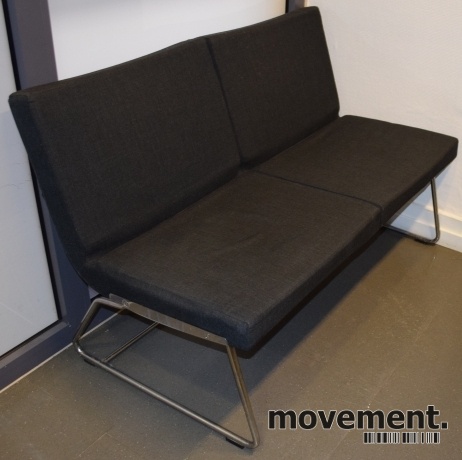 Solgt!Loungesofa 2seter, 125cm bred,