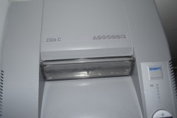 Makuleringsmaskin fra EBA, kraftig modell, 2326c med crosscut, pent brukt