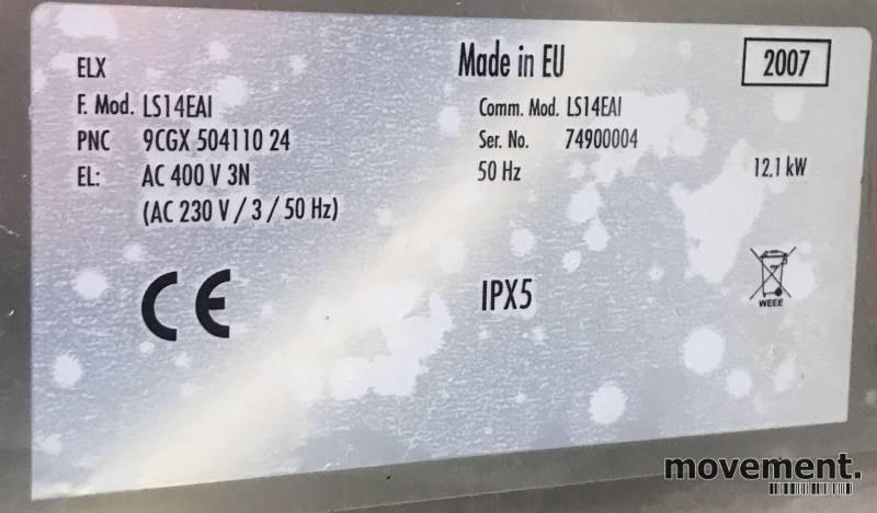 Solgt!Zanussi LS14EAI hetteoppvaskmaskin - 4 / 6