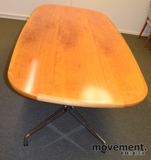 Solgt!Møtebord i flammebjerk, Vitra Eames - 4 / 5