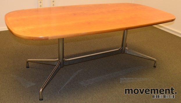 Solgt!Møtebord i flammebjerk, Vitra Eames - 1 / 5
