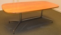 Eames EA108 conference chair i sortskinn, Vitra original Eames EA108 conference chair i sortskinn, Vitra original