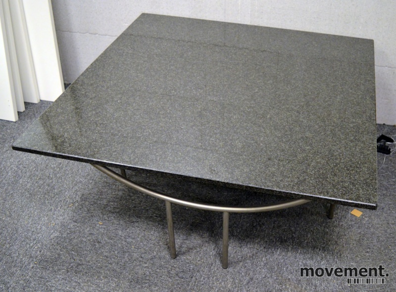 Solgt!Loungebord med steinplate granitt / - 2 / 3