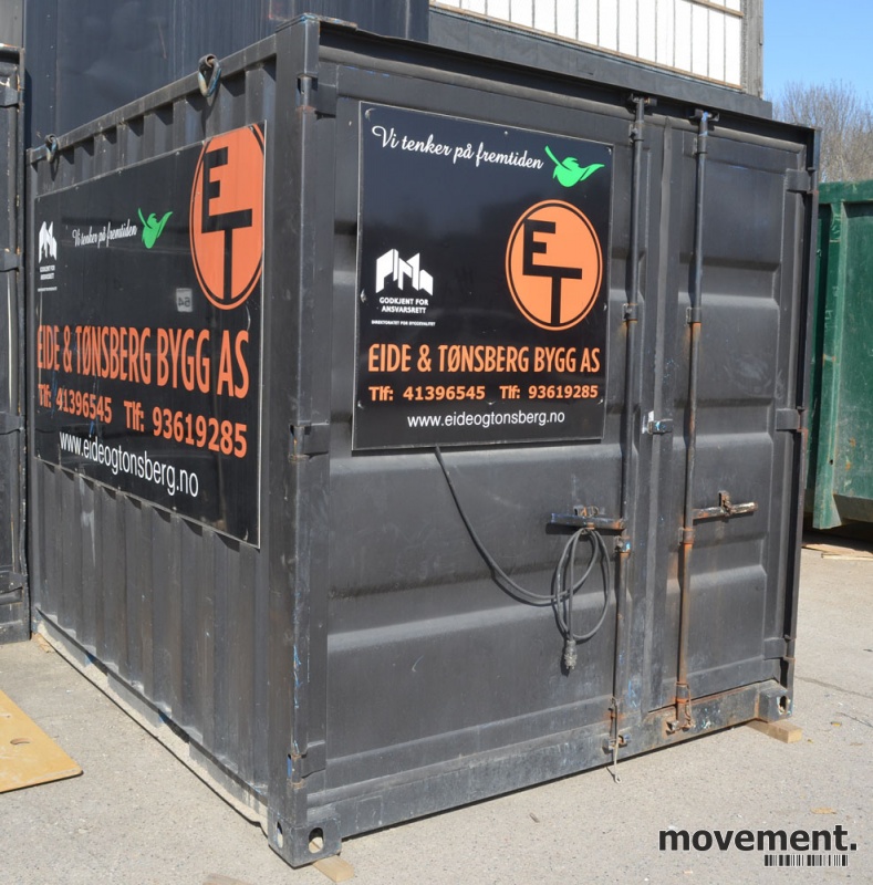 Solgt!10fots isolert container / - 1 / 4