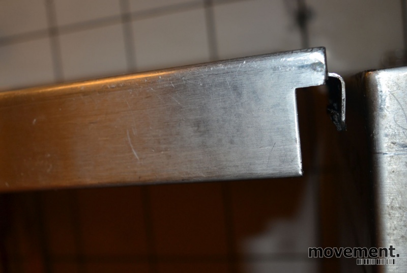 Solgt!Arbeidsbenk i rustfritt stål med - 3 / 3