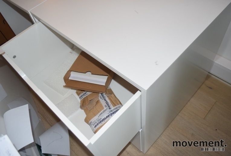 Solgt!Kube med 2 skuffer / printerbord / - 4 / 4