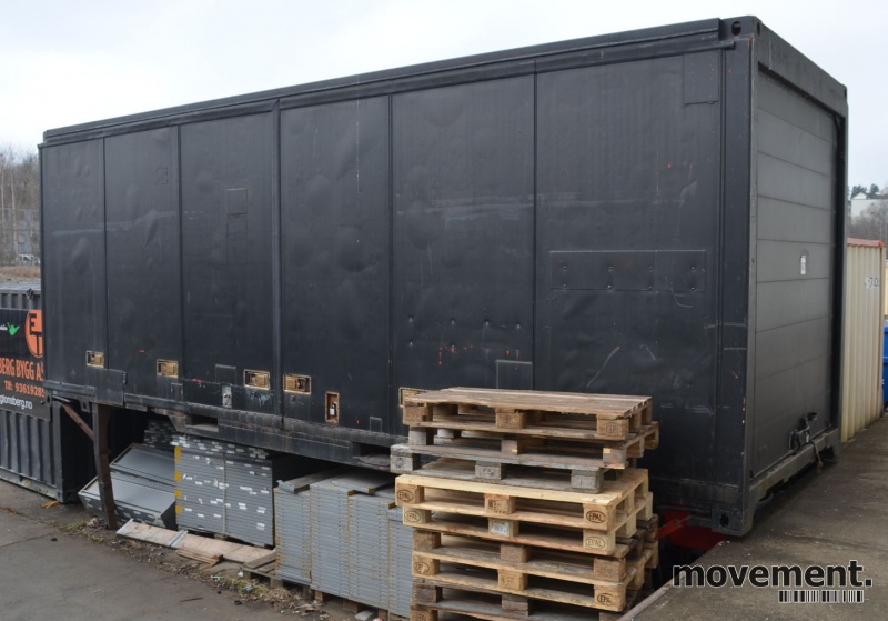 Solgt!20fots container / styltecontainer - 1 / 3