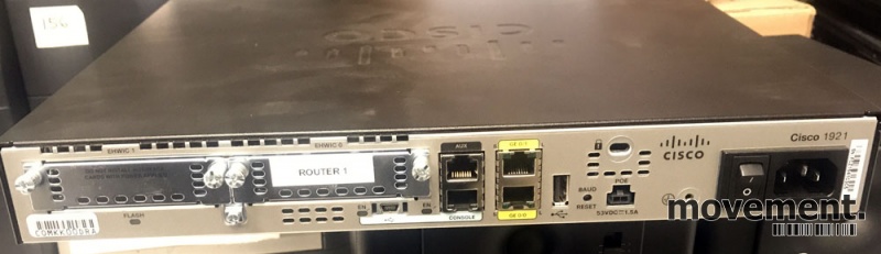 Solgt!Cisco 1921 Router CISCO1921/K9 V01, - 2 / 3
