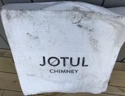 Diverse Jøtul pipe-elementer for ovn, bla. et 120cm rett rør NVI 2000, NYTT/UBRUKT