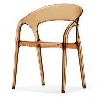 Kafestol / stol for uteservering, Pedrali modell Gossip, noe bruksslitasje