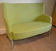 Solgt!Kinnarps Invito 2-seter sofa, grønt - 2 / 2