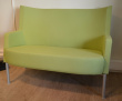 Solgt!Kinnarps Invito 2-seter sofa, grønt - 1 / 2