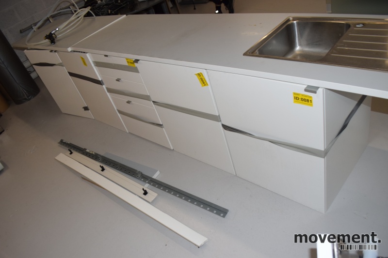 Solgt!Ikea-kjøkken, Metod-serie med hvite - 1 / 18