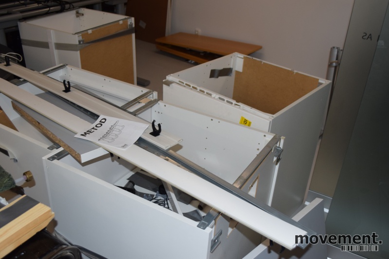 Solgt!Ikea-kjøkken, Metod-serie med hvite - 10 / 18