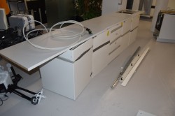 Ikea-kjøkken, Metod-serie med hvite fronter, se delebeskrivelse, kun brukt 7mnd