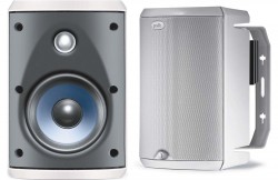 Aktive høyttalere fra Polk Audio, modell Atrium 45p, selges i par, pent brukt