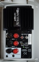 Aktive høyttalere fra Polk Audio, modell Atrium 45p, selges i par, pent brukt