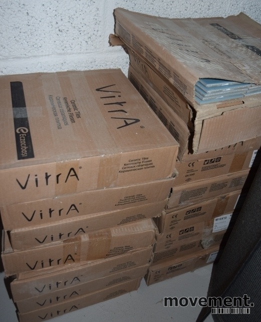 Solgt!Lekre fliser 10x10cm fra Vitra, - 2 / 5