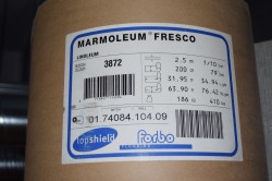 Rull med Forbo Marmoleum / Linoleum, 63,90kvm på rull, mørk grå, NY/UBRUKT RULL
